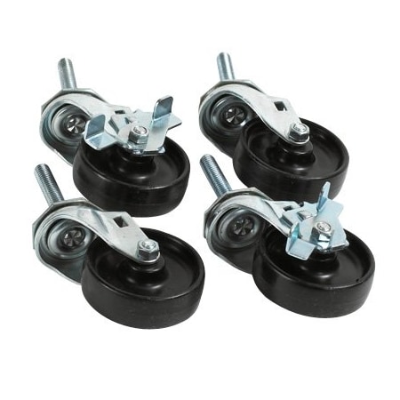 Bsc Preferred Casters for Vertical Roll Paper Cutter, 4PK BUY00029474